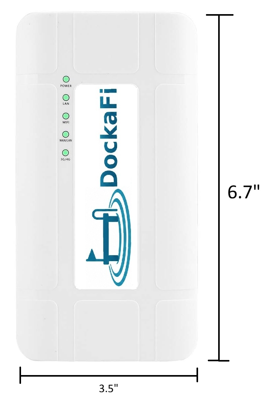 DockaFi dimensions